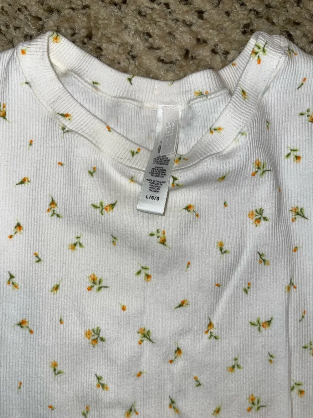 SKIMS Cotton ribbed t-shirt and boxer - Picture 4 of 9